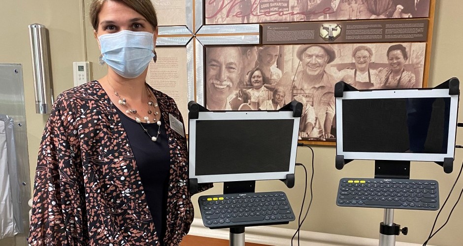 Technology donation brings care closer