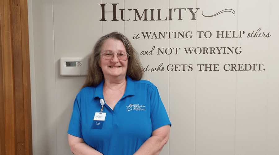 Tina Rodgers, home-based caregiver